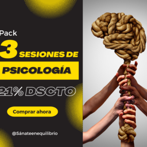 "Pack de 3 Sesiones de Psicología: Tu Vía hacia el Equilibrio Emocional"