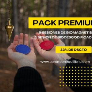 "Pack Premium de Bienestar: 9 Sesiones de Biomagnetismo a Distancia + 1 Sesión de Biodescodificación Emocional"