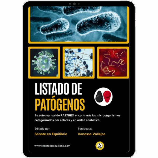 Manual De Rastreo - Listado de Patógenos